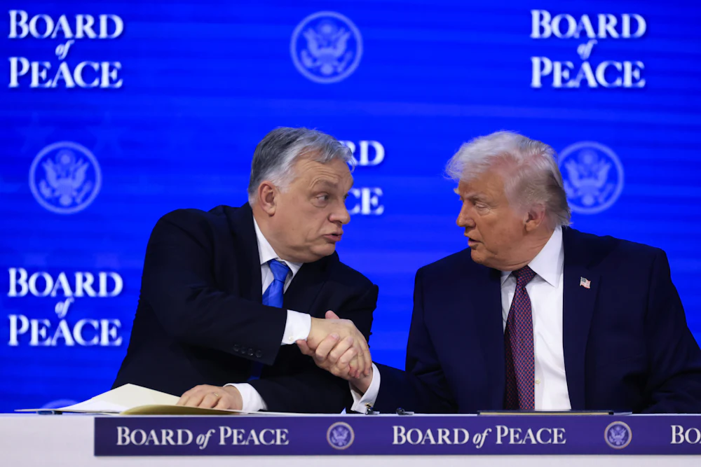 Trump and Turkey’s Viktor Orban at the World Economic Forum
