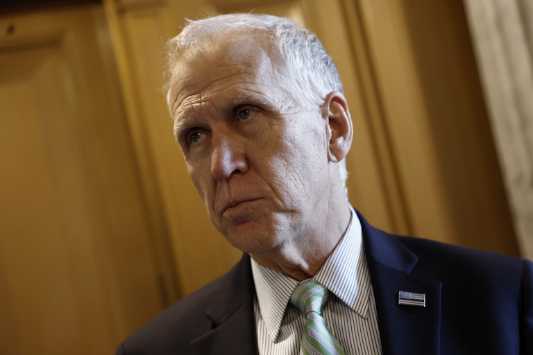 Thom Tillis looks forward