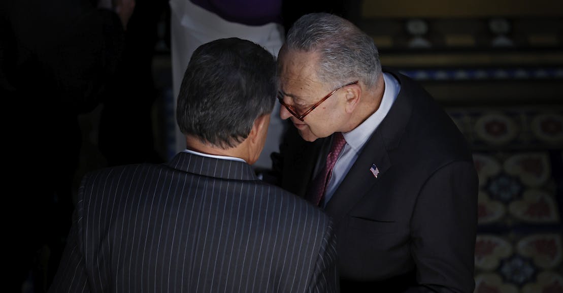 Manchin and Schumer Surprised Everyone With the Inflation Reduction Act—Even Democrats Themselves Manchin and Schumer Surprised Everyone With the Inflation Reduction Act—Even Democrats Themselves