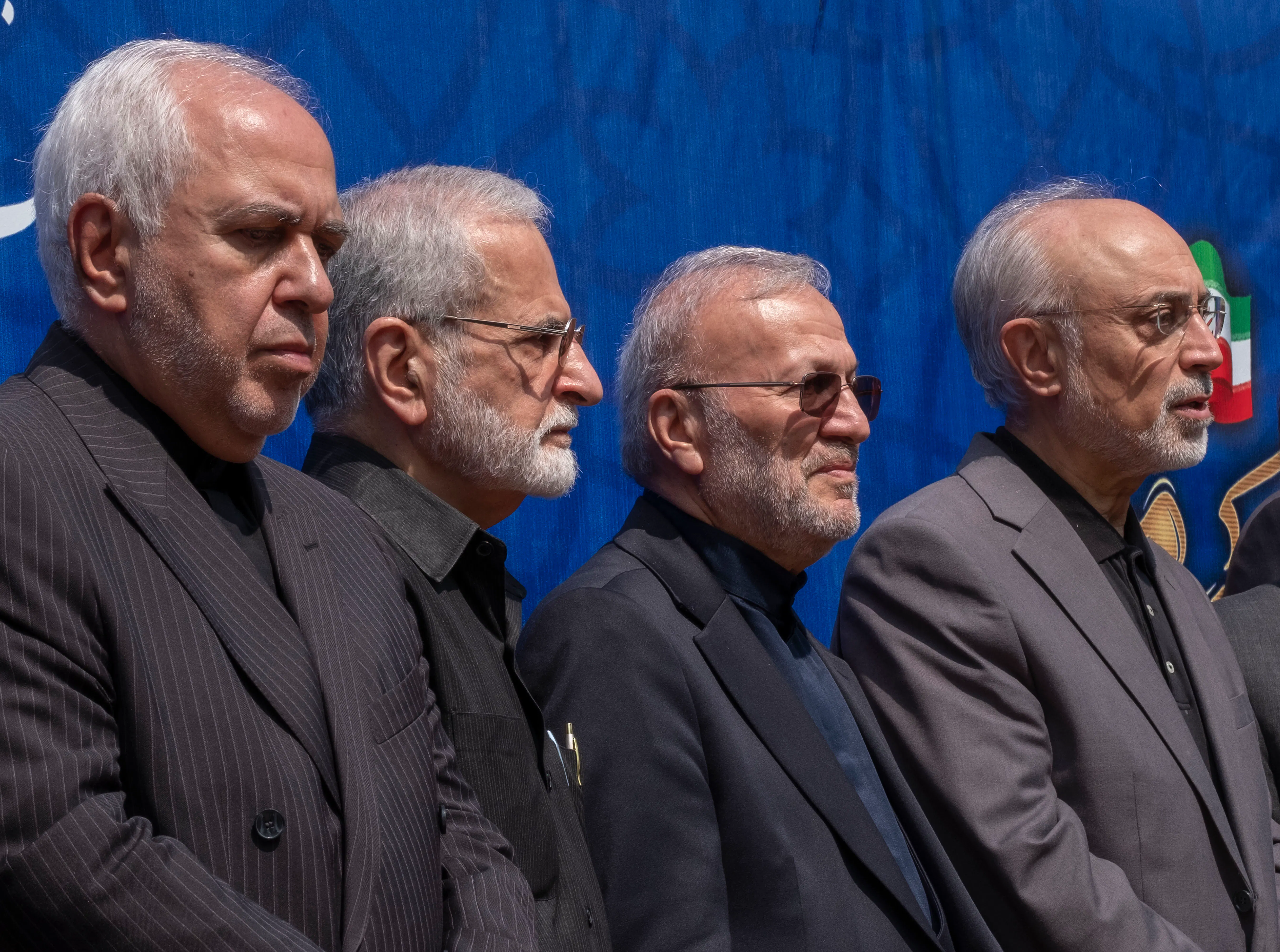 Four former Iranian foreign ministers, including Kamal Kharazi.