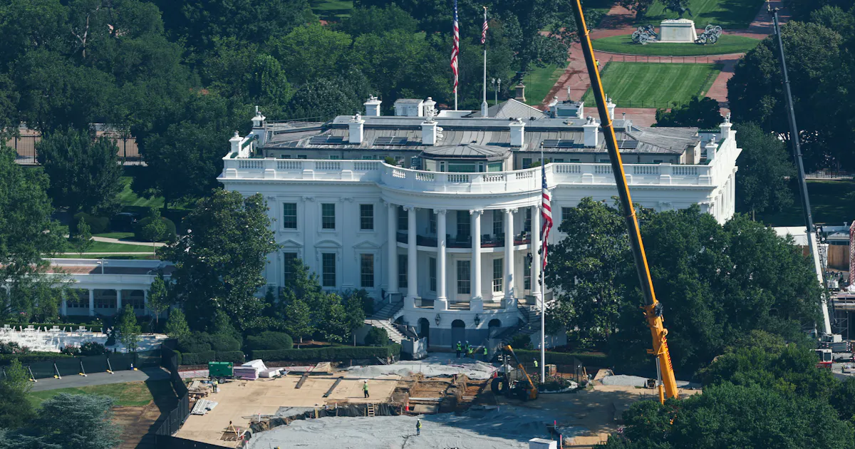 Trump treibt den Bau eines Hubschrauberlandeplatzes voran – und die Kosten