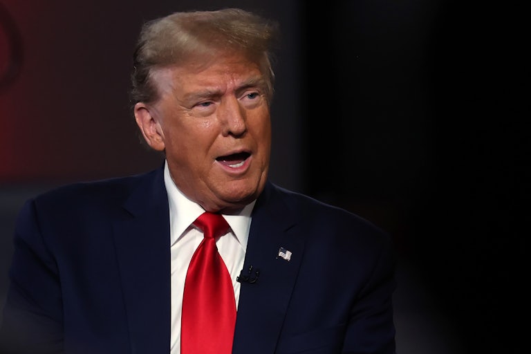 Donald Trump speaking