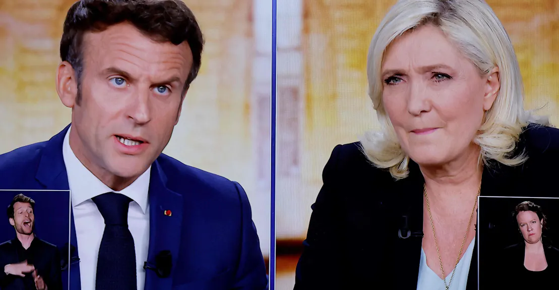 Macron Nails Le Pen on Putin: “You Are a Dependent of Russia” Macron Nails Le Pen on Putin: “You Are a Dependent of Russia”