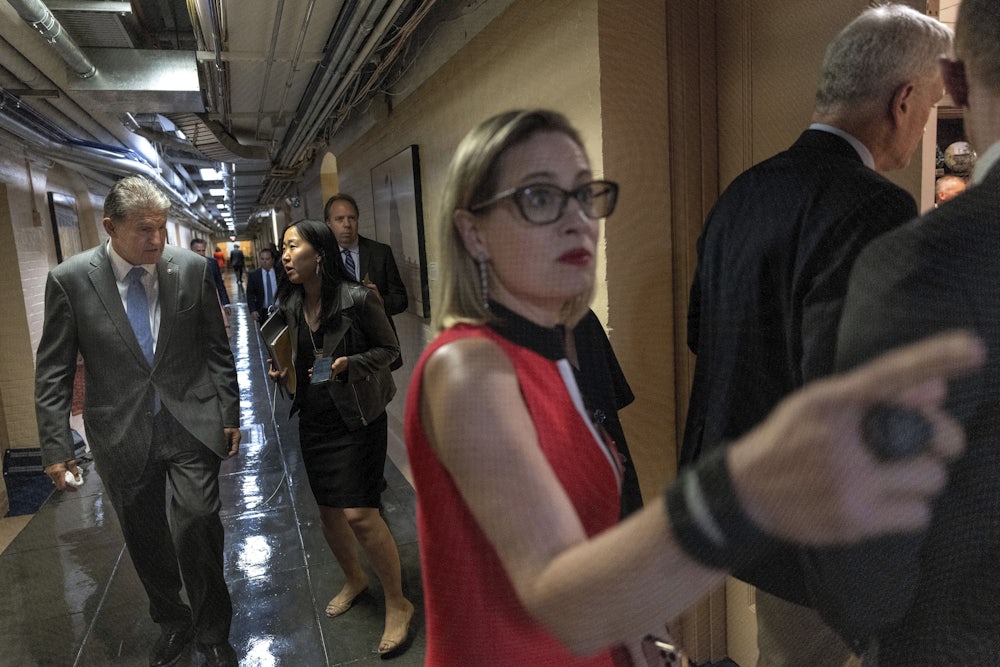 Senators Joe Manchin and Kyrsten Sinema