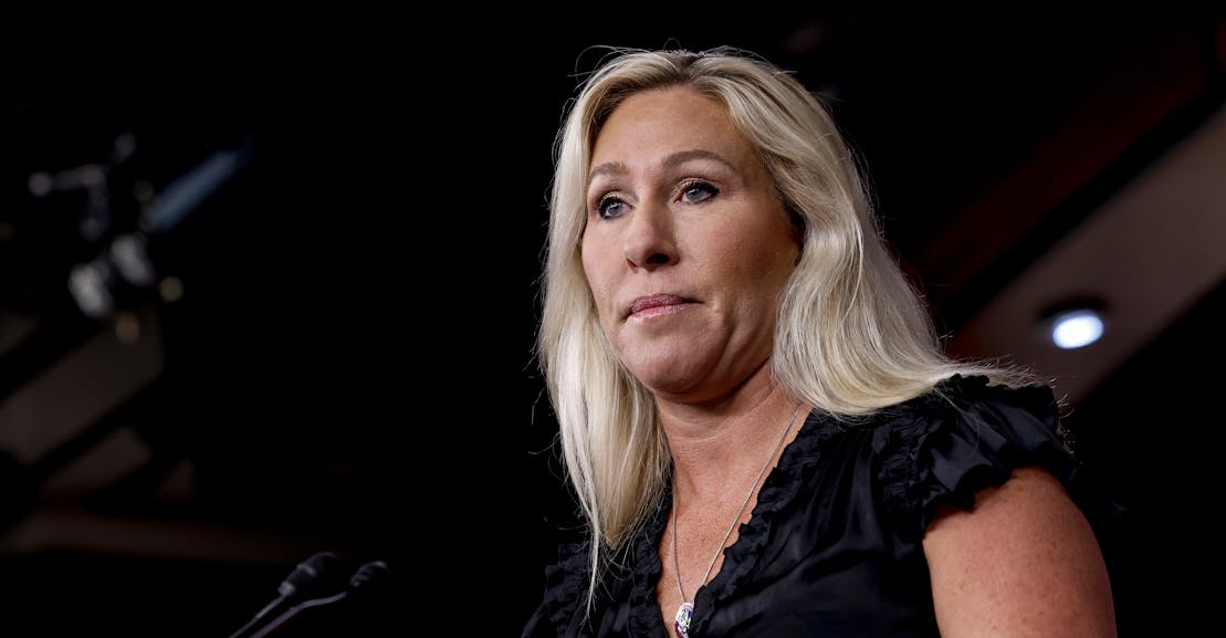 Entire House Laughs at Marjorie Taylor Greene After She Asks for Decorum Entire House Laughs at Marjorie Taylor Greene After She Asks for Decorum