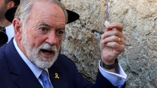 Ambassador to Israel Mike Huckabee in Jerusalem