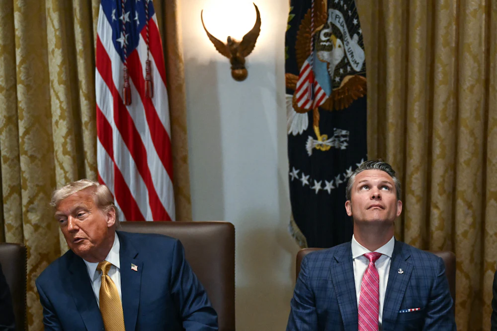 Trump and Hegseth