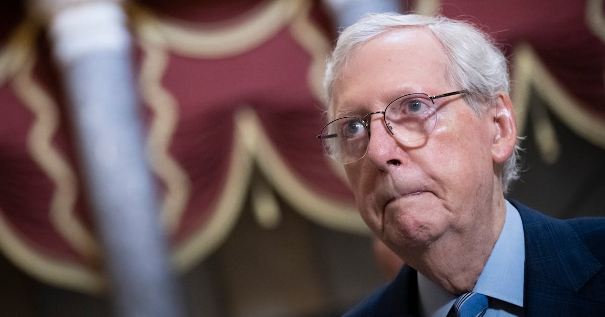 What the Hell Just Happened to Mitch McConnell in This Press Conference? What the Hell Just Happened to Mitch McConnell in This Press Conference?