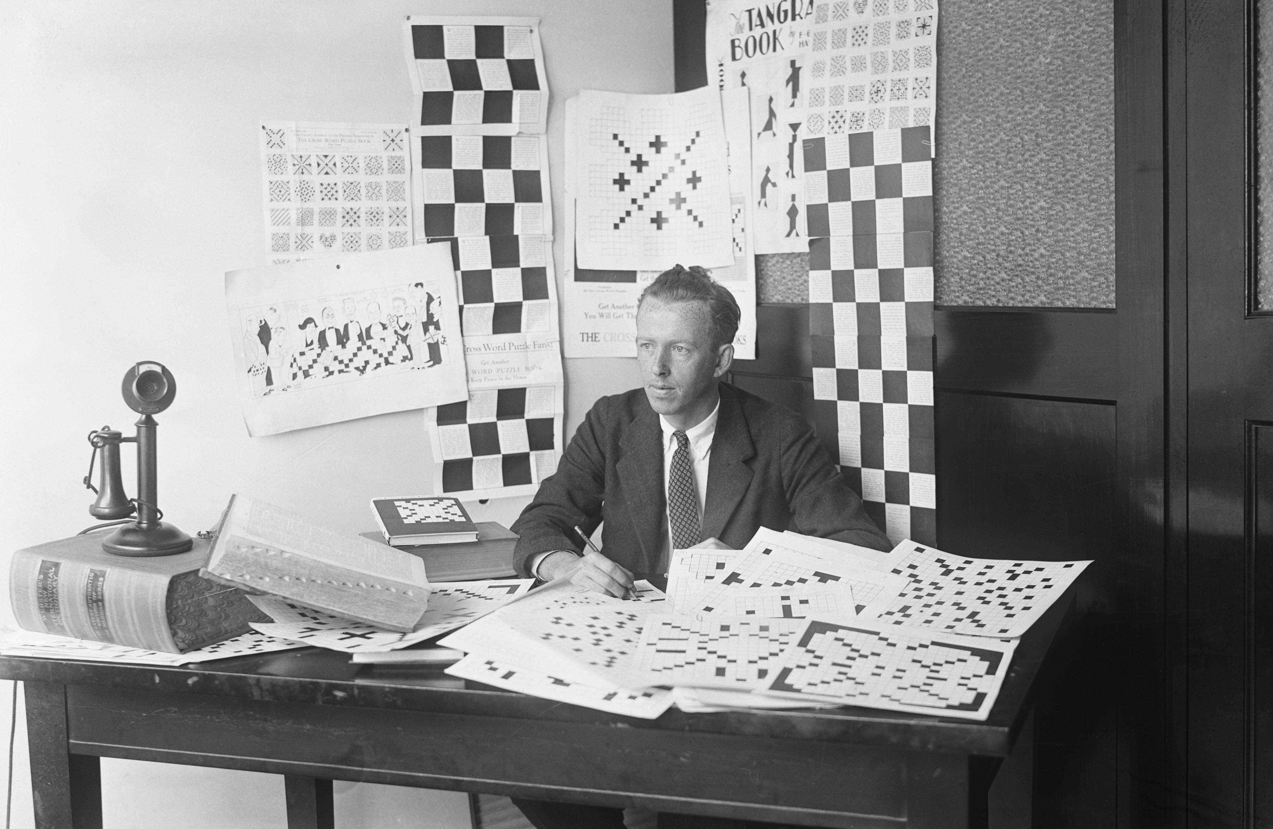 How the Crossword Became an American Pastime