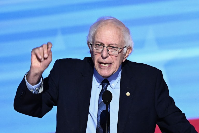 Bernie Sanders speaking