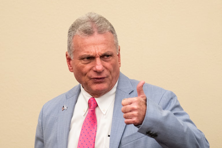 Representative Buddy Carter gives a thumbs-up