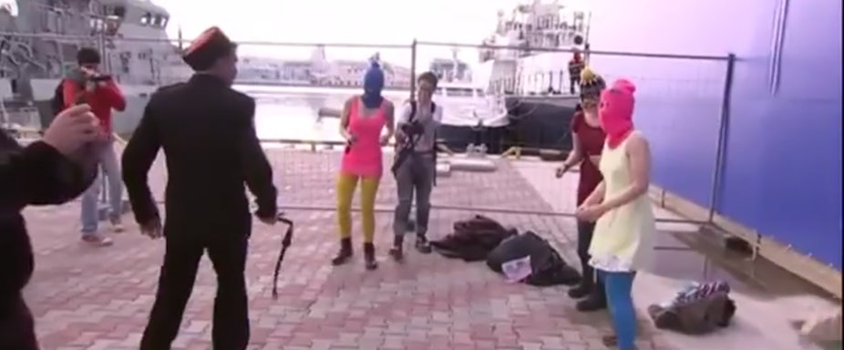 Cossacks Attack Pussy Riot In Sochi The New Republic