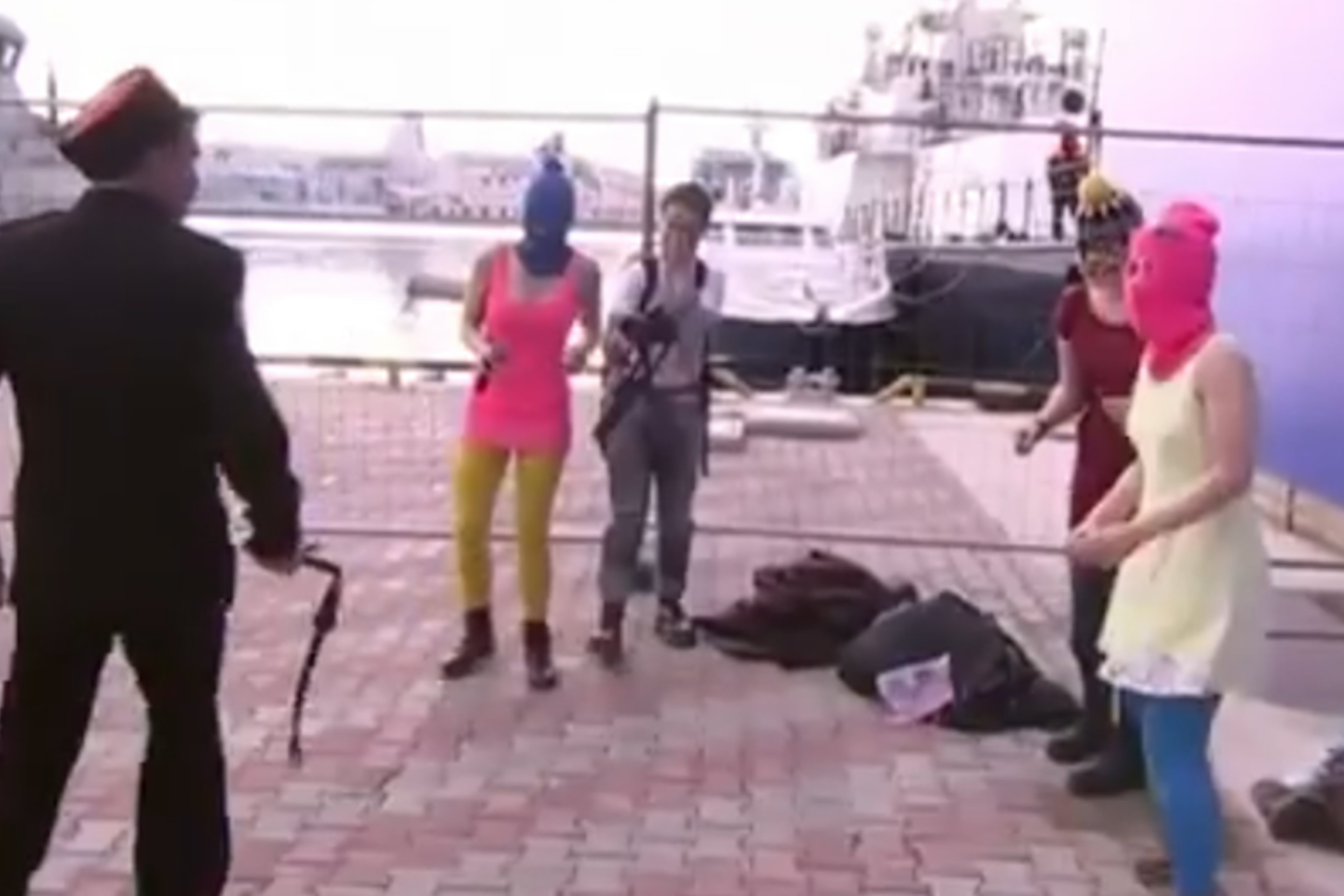 Cossacks Attack Pussy Riot In Sochi The New Republic