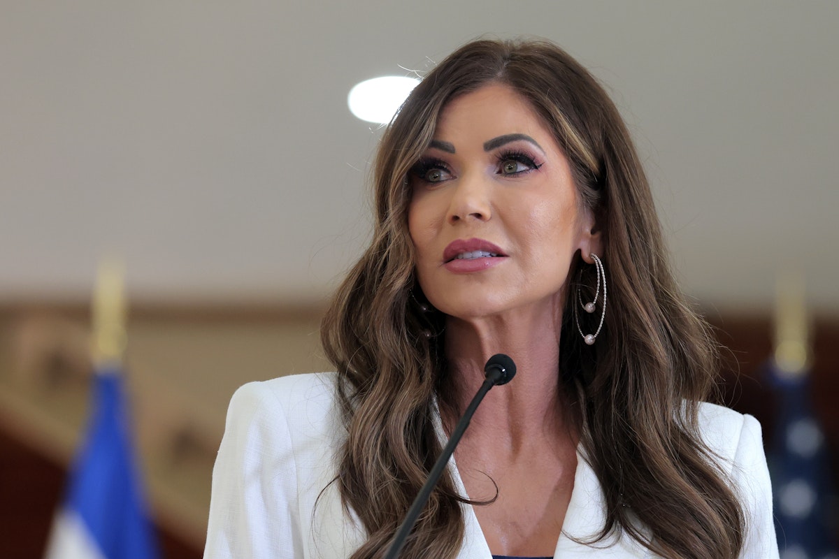 Kristi Noem Lined Her Pockets With Donation From Dark-Money Group Kristi Noem Lined Her Pockets With Donation From Dark-Money Group