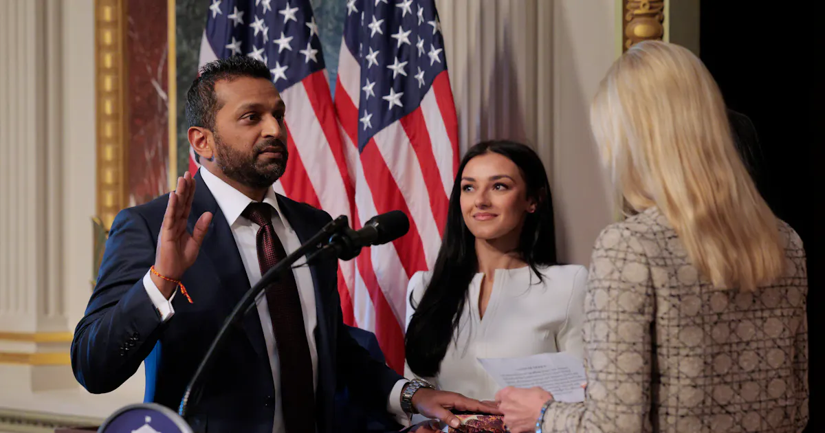Kash Patel’s 27-Year-Old Girlfriend Sues Over Report She’s Using FBI