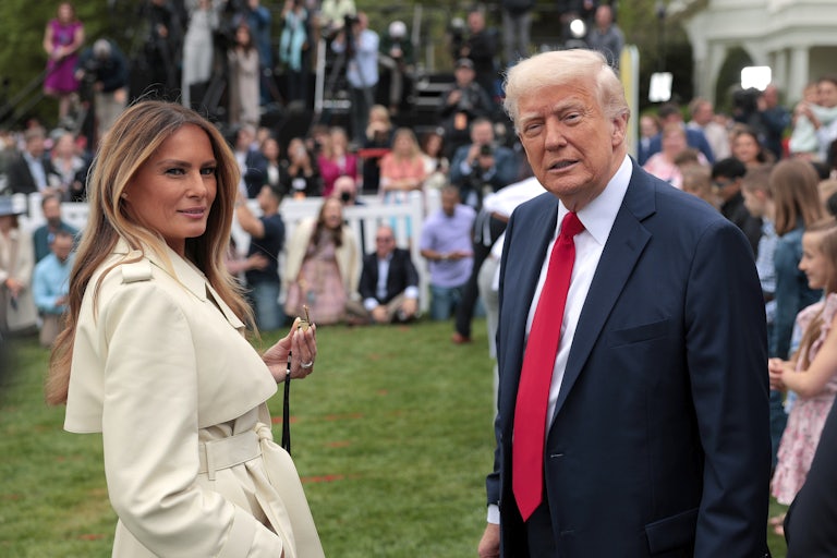 Trump and Melania