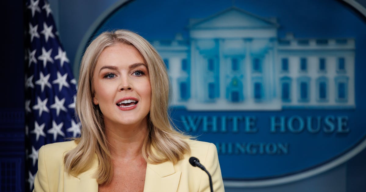 Karoline Leavitt Pressed on Mass Layoffs if Government Funding Restored Karoline Leavitt Pressed on Mass Layoffs if Government Funding Restored