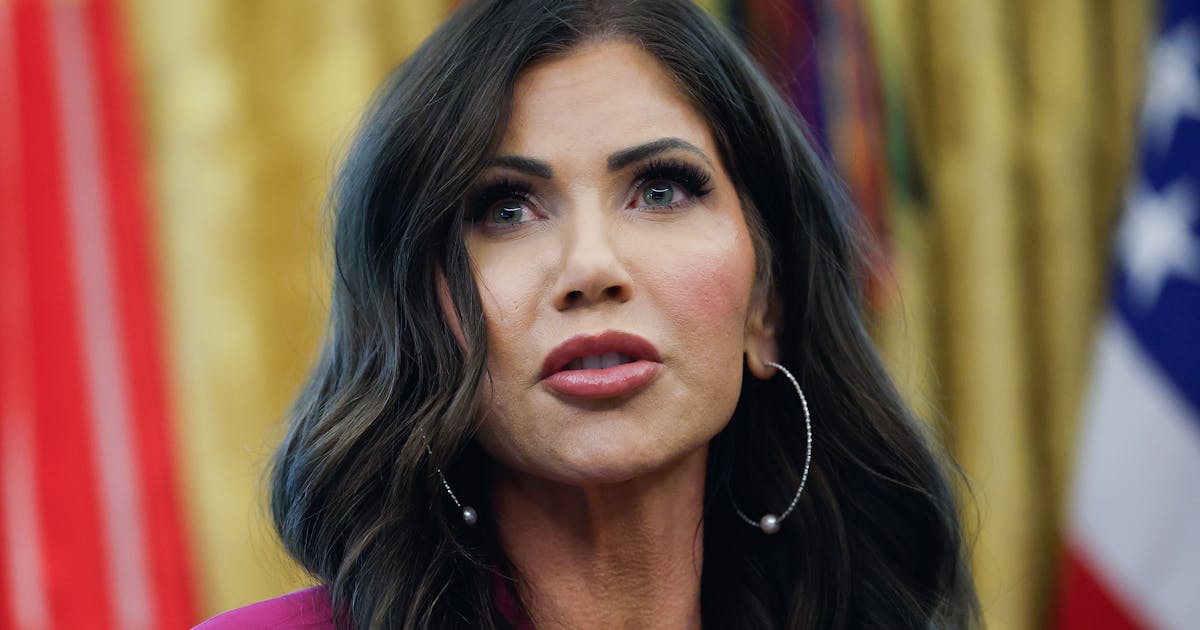 MAGA Implodes over Kristi Noem’s “Stare Down” with Man in Chicken Sui...
