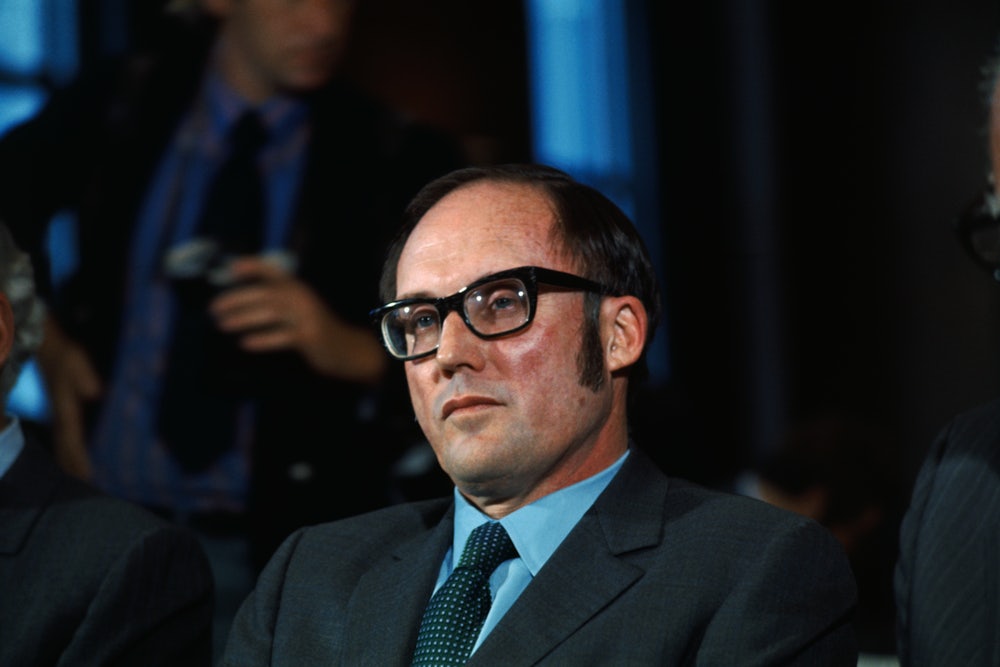 William H. Rehnquist at a Senate Judiciary Committee hearing in 1971