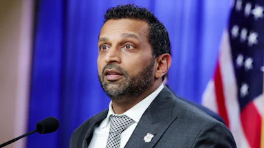 FBI Director Kash patel speaks at a news conference