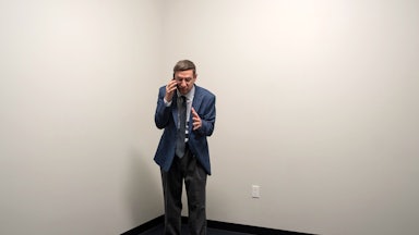 Tim Robinson in a scene from “The Chair Company"