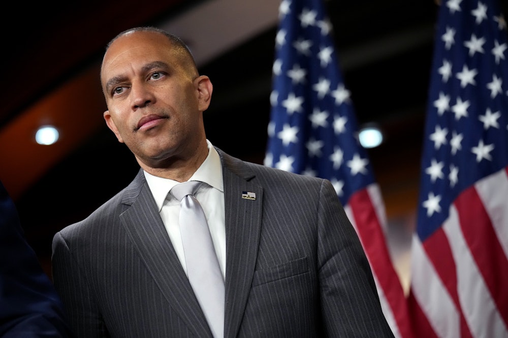 House Minority Leader Hakeem Jeffries in June