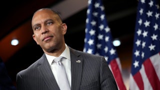 House Minority Leader Hakeem Jeffries in June