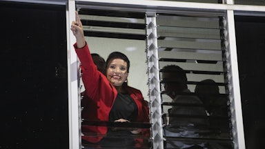 Xiomara Castro, presidential candidate of the Libre Party