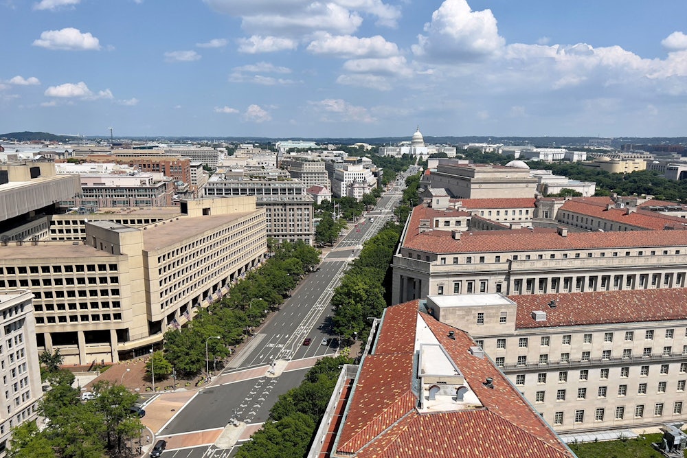 A view of downtown Washington, D.C.