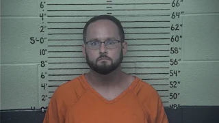 A mugshot of West Virginia Delegate David Elliott Pritt