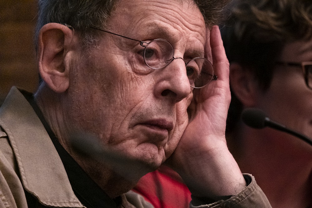 Composer and pianist Philip Glass