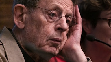 Composer and pianist Philip Glass