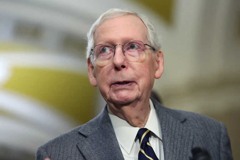 Kentucky Senator Mitch McConnell in 2024