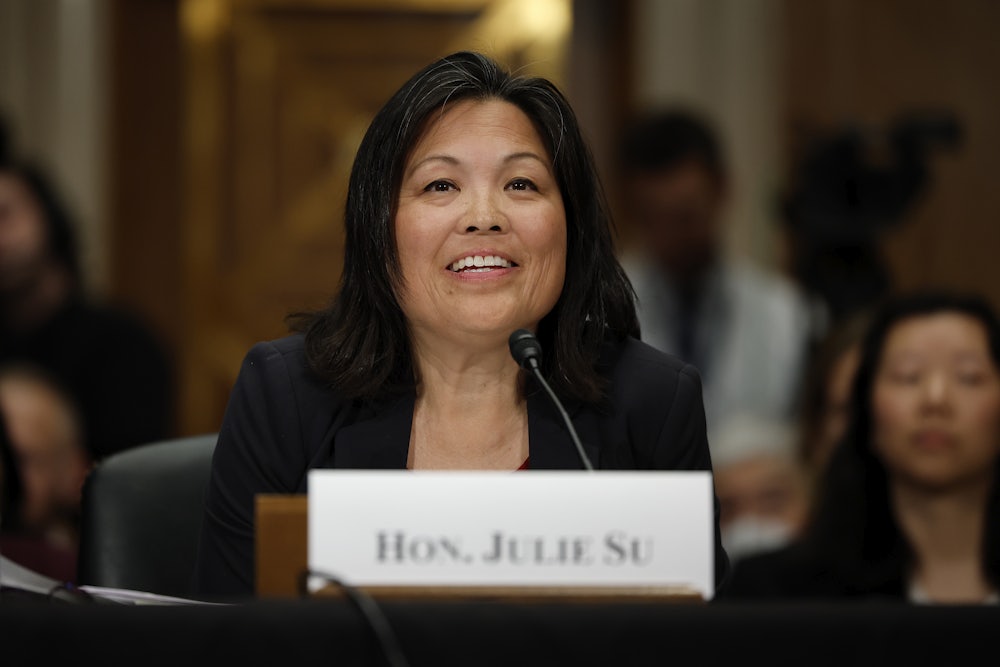 Deputy labor secretary Julie Su