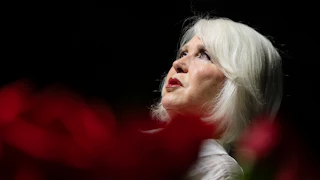 Tina Peters speaks during an event