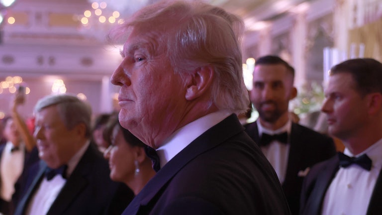 Trump at a New Year's Eve event at Mar-a-Lago 
