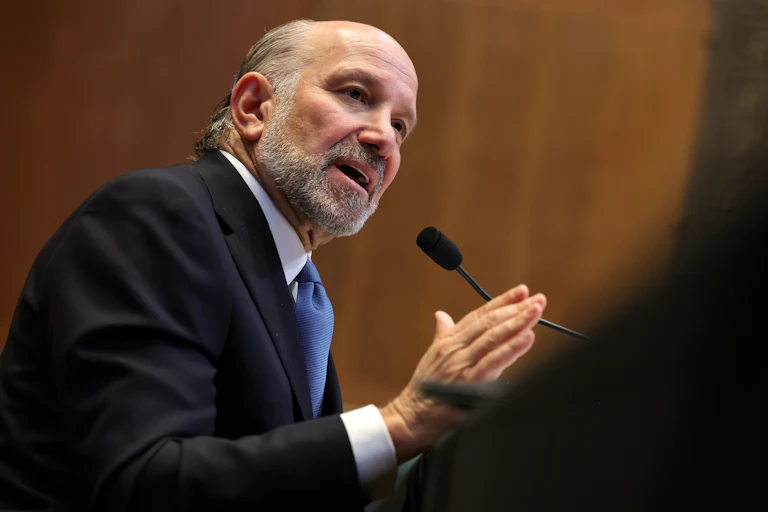 Commerce Secretary Howard Lutnick testifies in Congress.