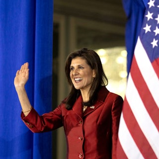 Nikki Haley at her election night watch party in Charleston