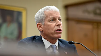 Energy Secretary Chris Wright speaks during a House committee hearing