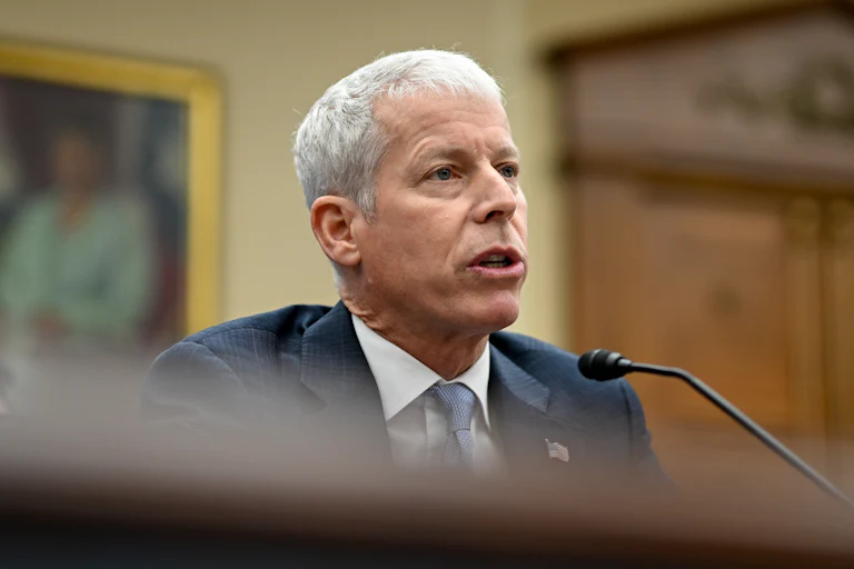 Energy Secretary Chris Wright speaks during a House committee hearing