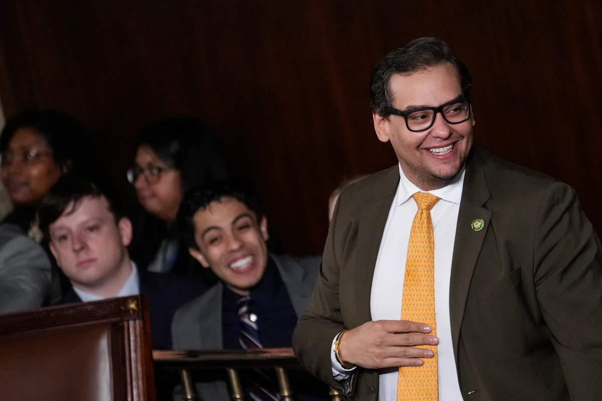 Serial Scammer George Santos Delivered the Perfect House Speaker Joke Serial Scammer George Santos Delivered the Perfect House Speaker Joke