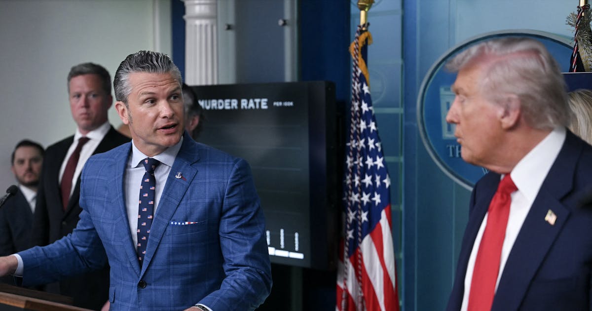Hegseth’s Rant on D.C. Takeover Turned Into Evidence Against Trump