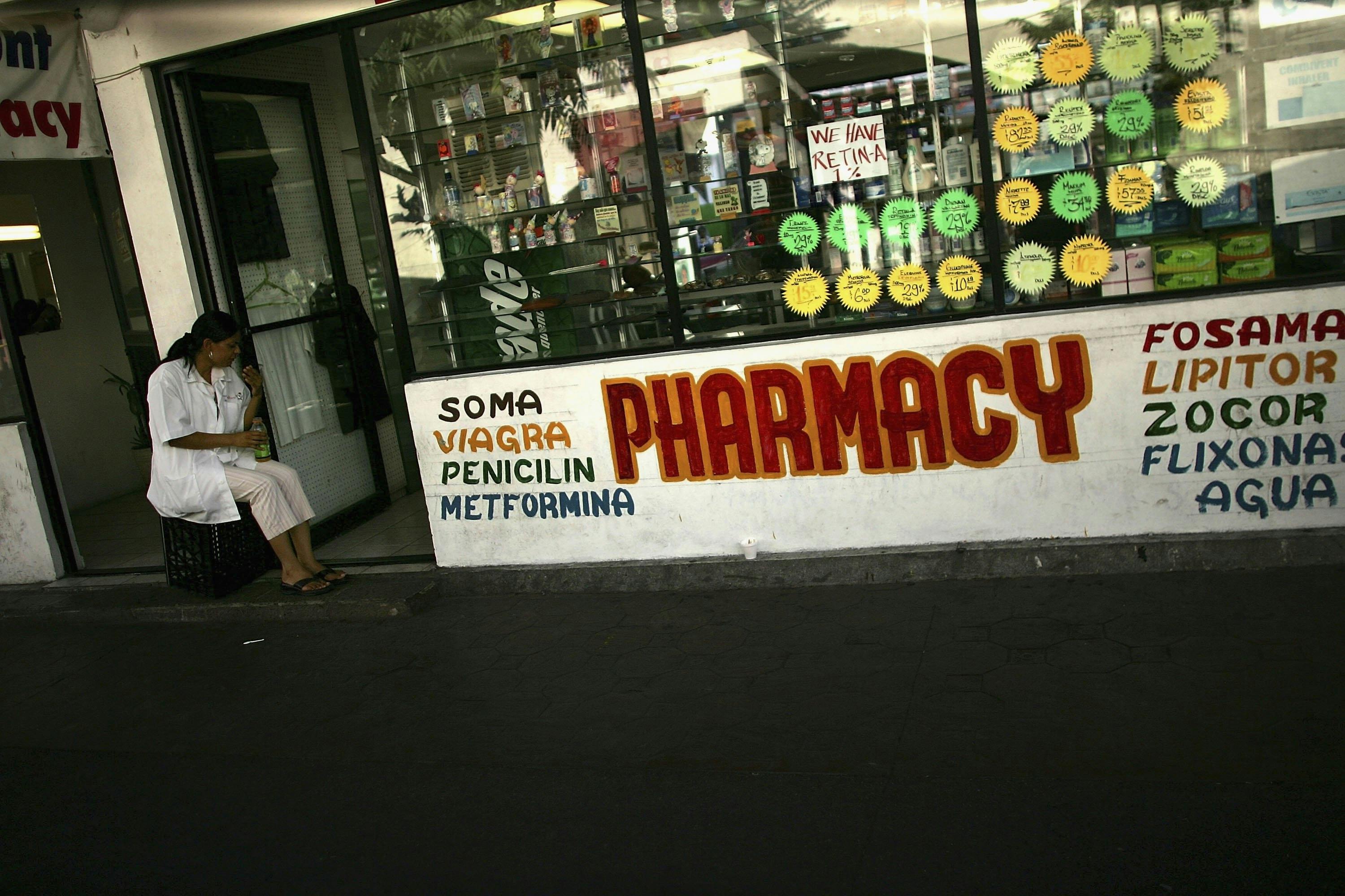 A pharmacist in Mexico, where abortion pills are accessible