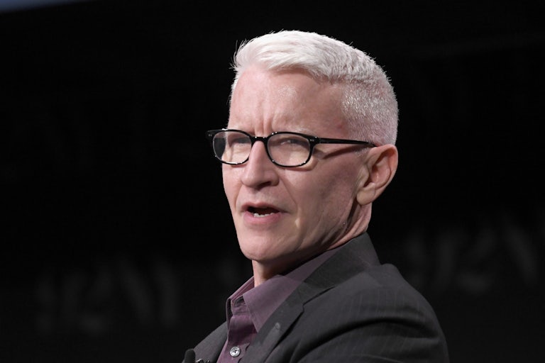 Anderson Cooper talks