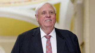 Jim Justice smiles