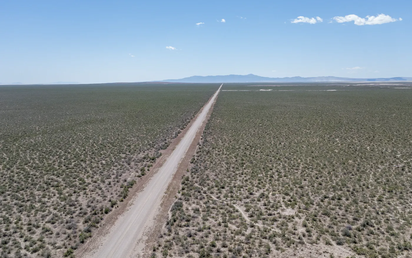 An aerial view of the area where the Stratos Project, a proposed data center, will be built in Box Elder County in May 2026, near Snowville, Utah. Supported by celebrity investor Kevin O'Leary, the data center proposal has met strong opposition from scientists, environmental groups, and citizens who fear it could have a potentially devastating impact on wildlife and the water level of the Great Salt Lake. 