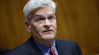 Senator Bill Cassidy speaks at a hearing.