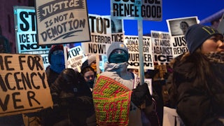People protest in Minneapolis against ICE's presence in Minnesota