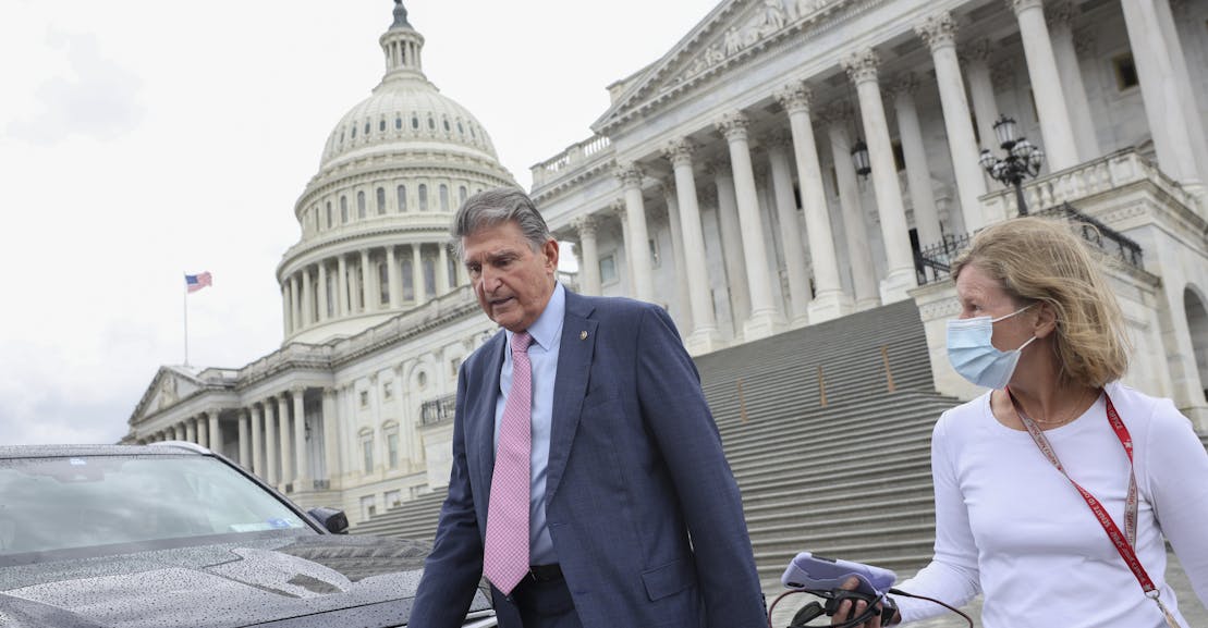 Joe Manchin Might Single-Handedly Upend the Child Tax Credit Joe Manchin Might Single-Handedly Upend the Child Tax Credit