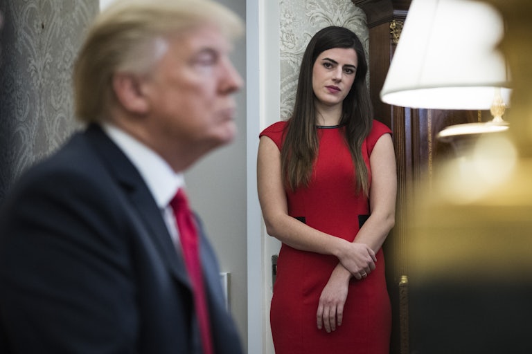 Madeleine Westerhout looks at Donald Trump
